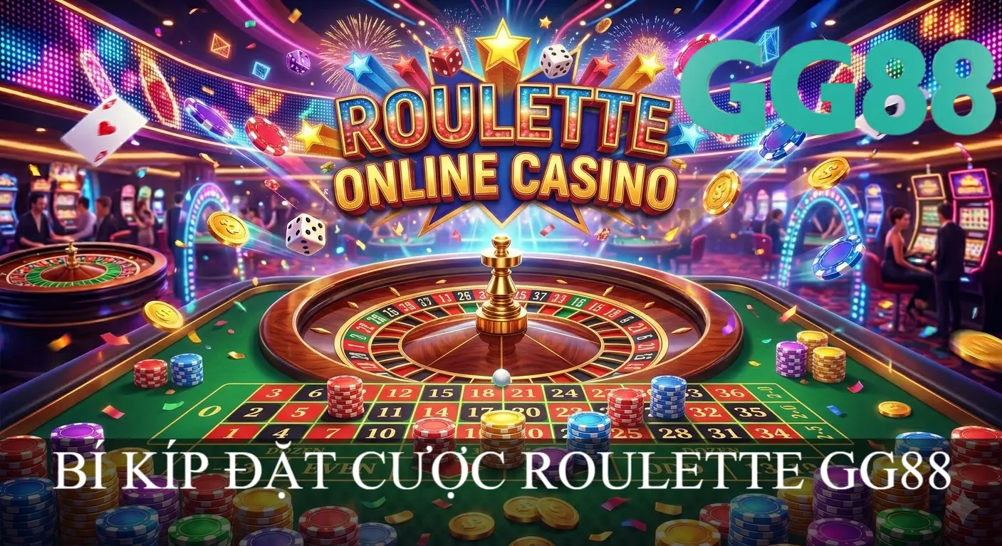 BÍ KÍP ĐẶT CƯỢC ROULETTE GG88