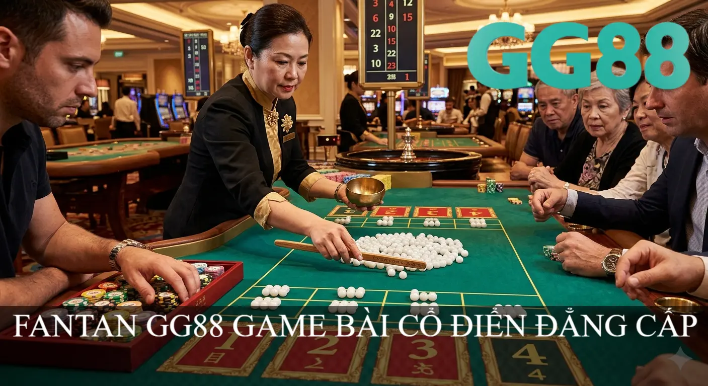 FAN TAN GG88 GAME BÀI CỔ ĐIỂN ĐẲNG CẤP