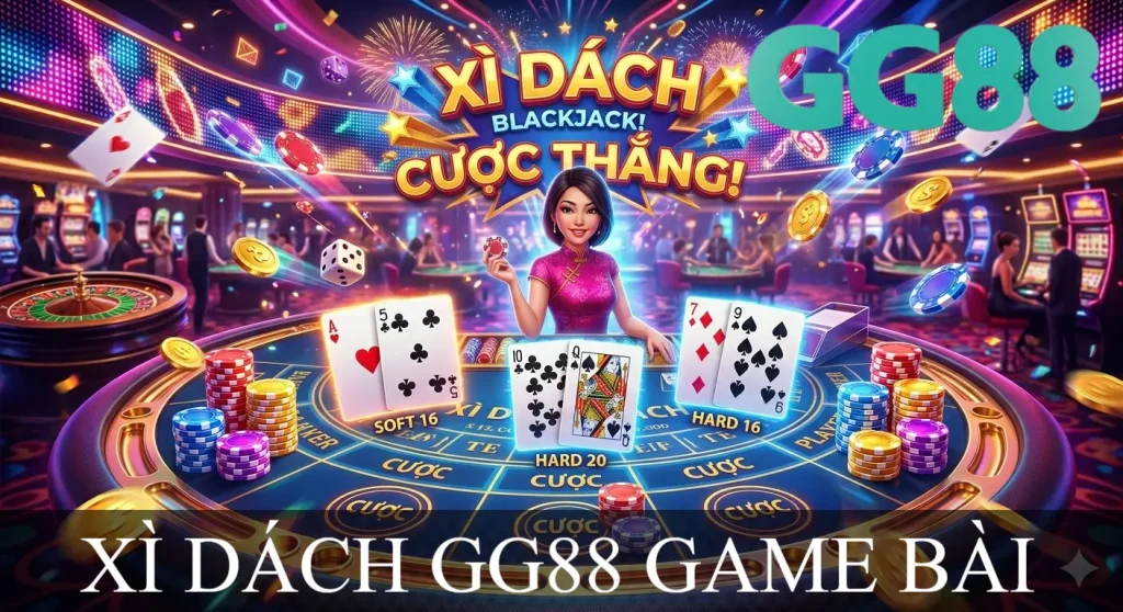 XÌ DÁCH GG88 GAME BÀI ĐẤU TRÍ ĐỈNH CAO