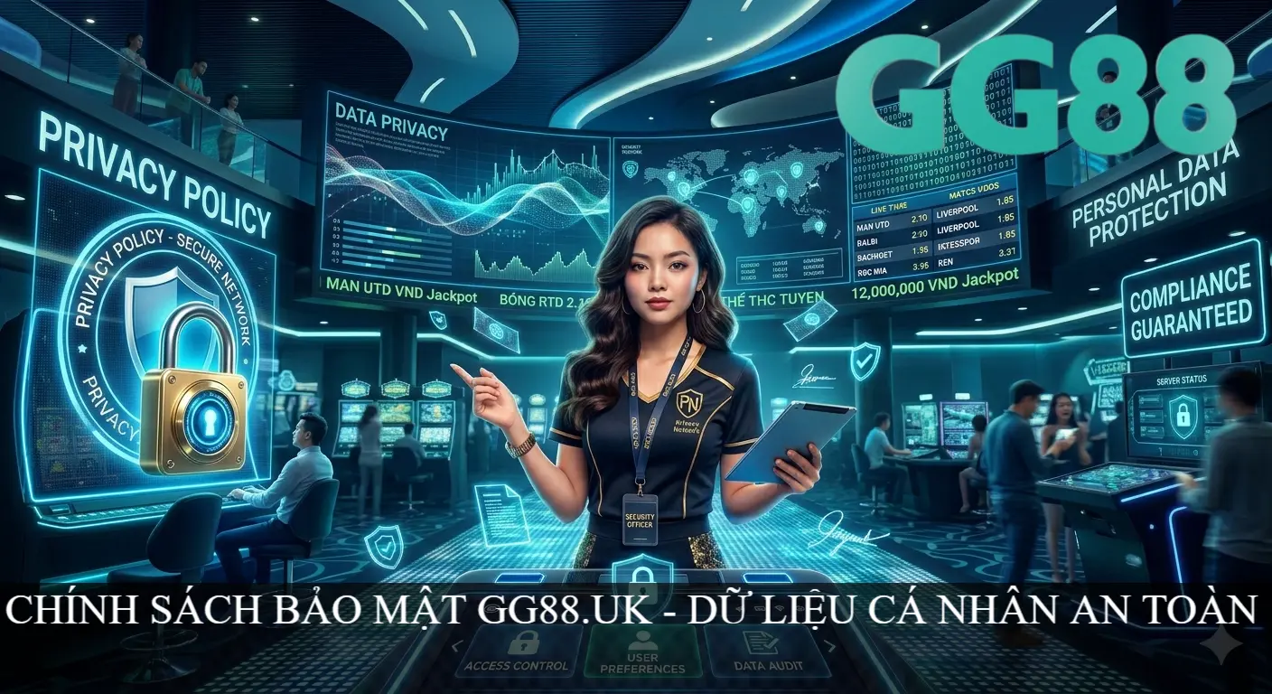 CHÍNH SÁCH BẢO MẬTGG88 DỮ LIỆU CÁ NHÂN AN TOÀN